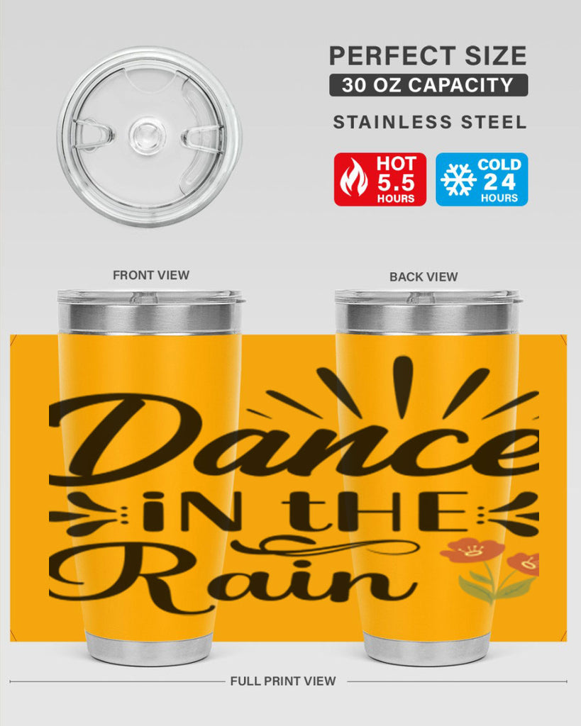 Dance in the Rain  121#- spring- Tumbler