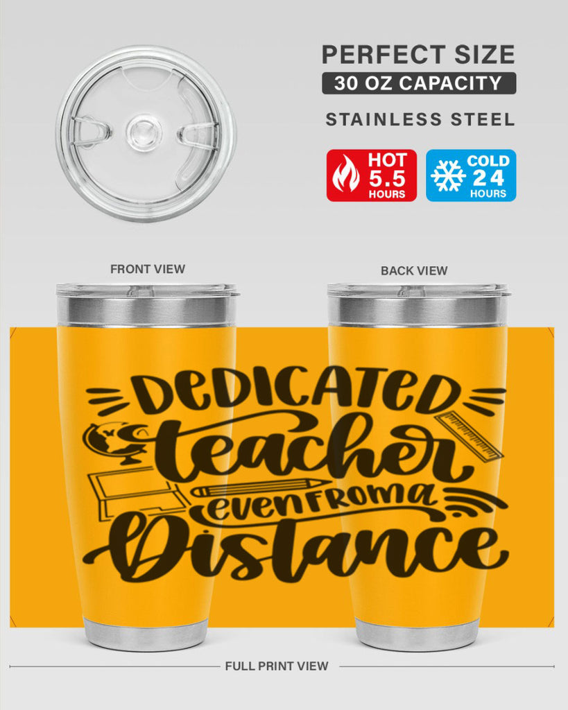 Dedicated Teacher Even Style 79#- teacher- tumbler