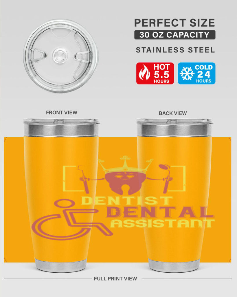 Dentist dental assistant Style 47#- dentist- tumbler