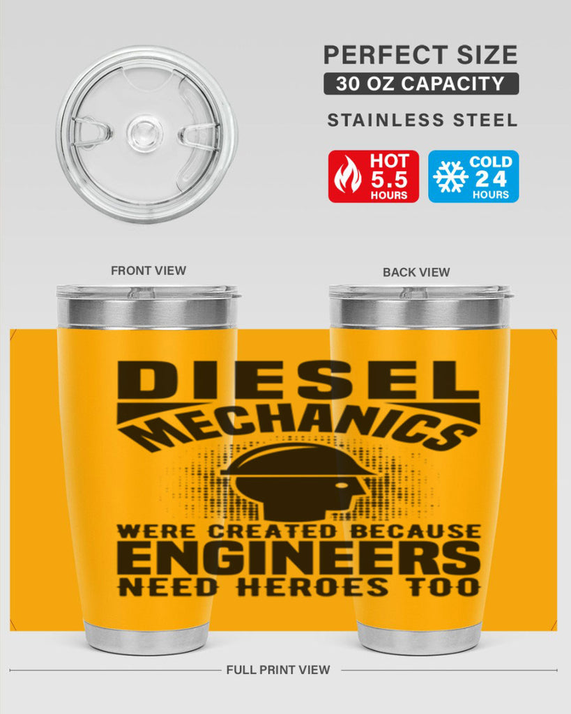 Diesel mechanics Style 19#- engineer- tumbler