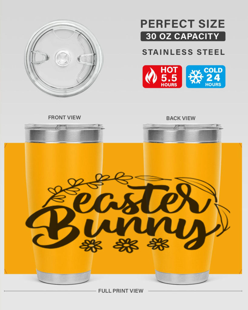 Easter bunny  129#- spring- Tumbler