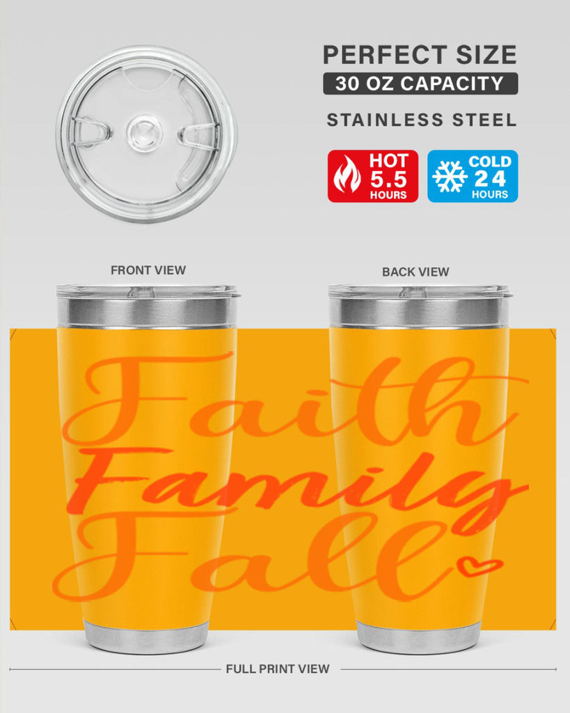 Faith Family Fall Design 81#- fall- Tumbler