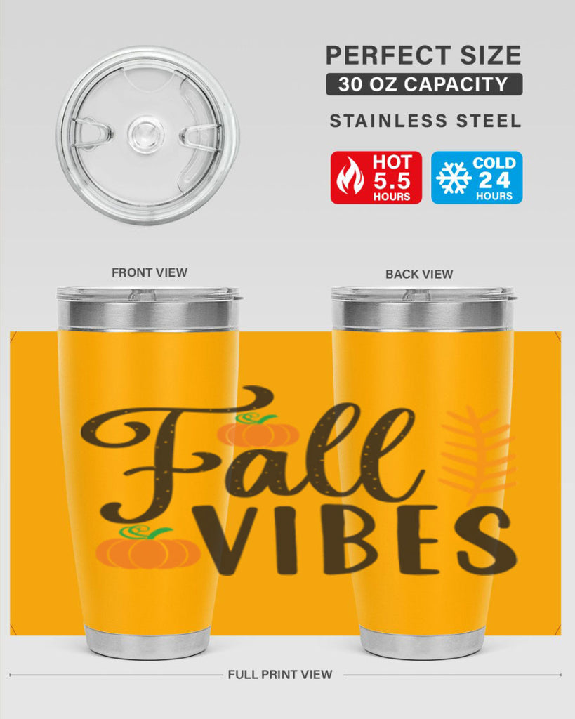 Fallvibes 163#- fall- Tumbler