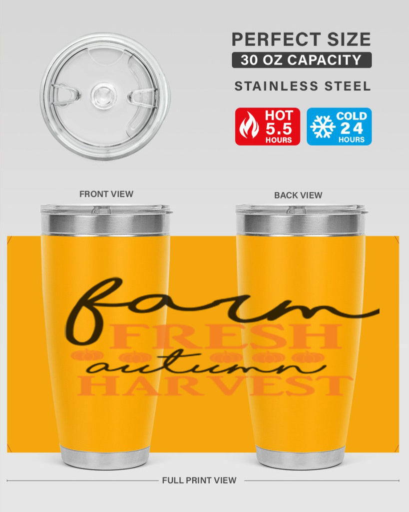 Farm Fresh Autumn Harvest 171#- fall- Tumbler