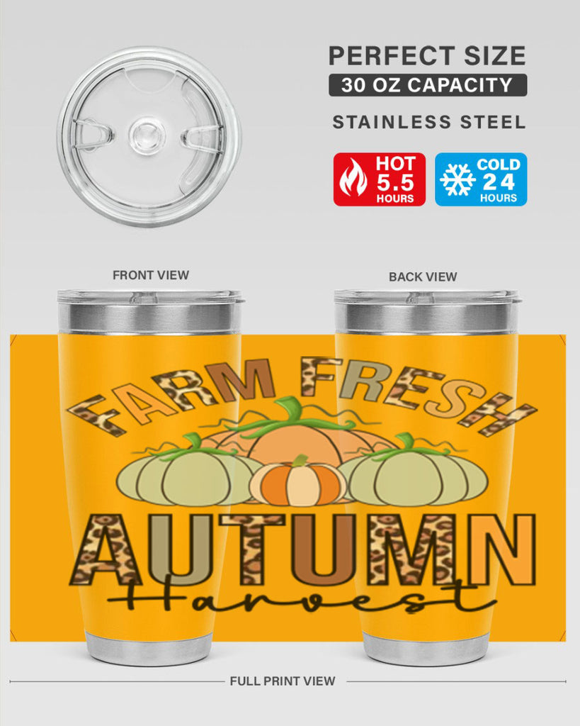 Farm fresh Autumn Harvest 170#- fall- Tumbler