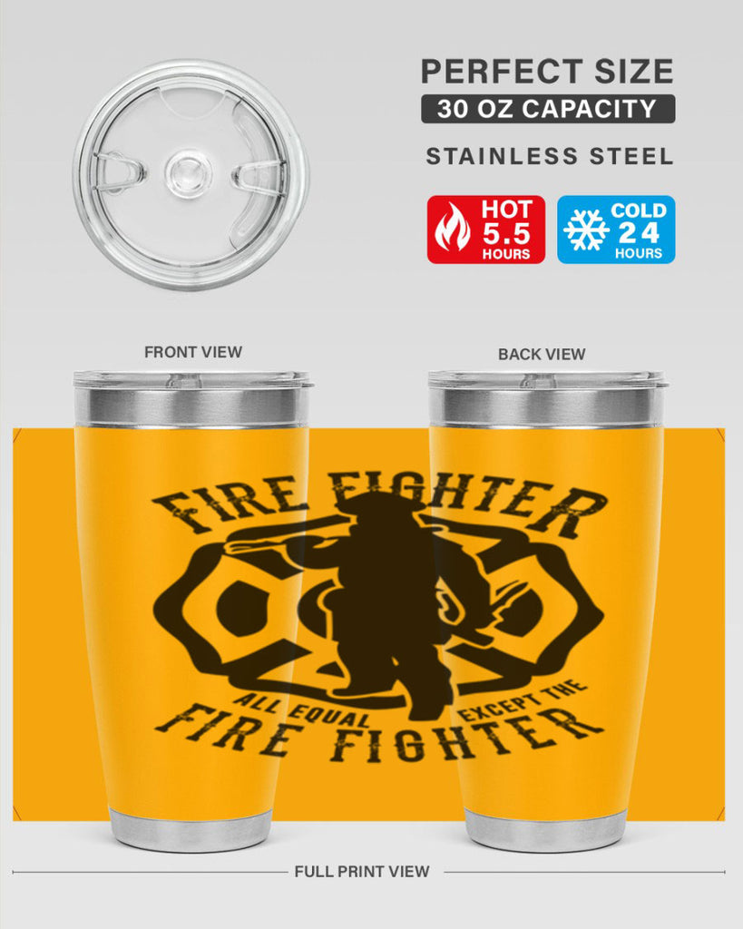 Fire Fighter Style 81#- fire fighter- tumbler