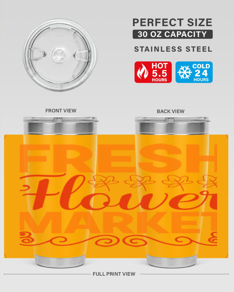 Fresh flower market 143#- spring- Tumbler