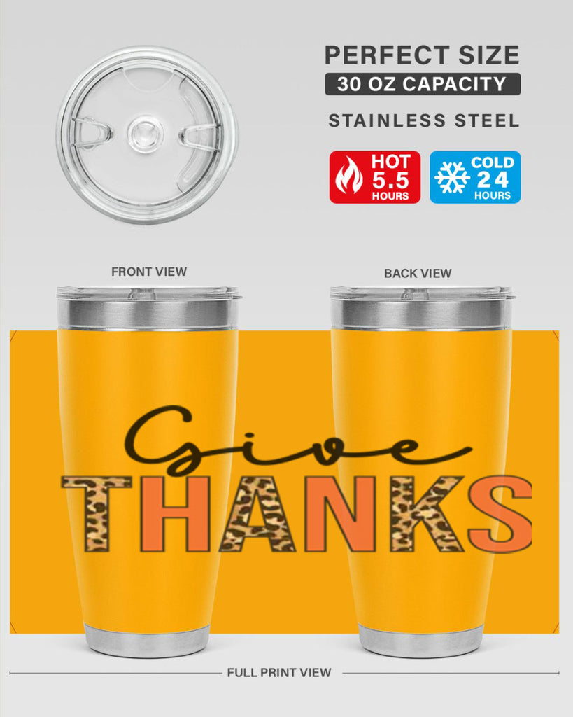 Give thanks 194#- fall- Tumbler