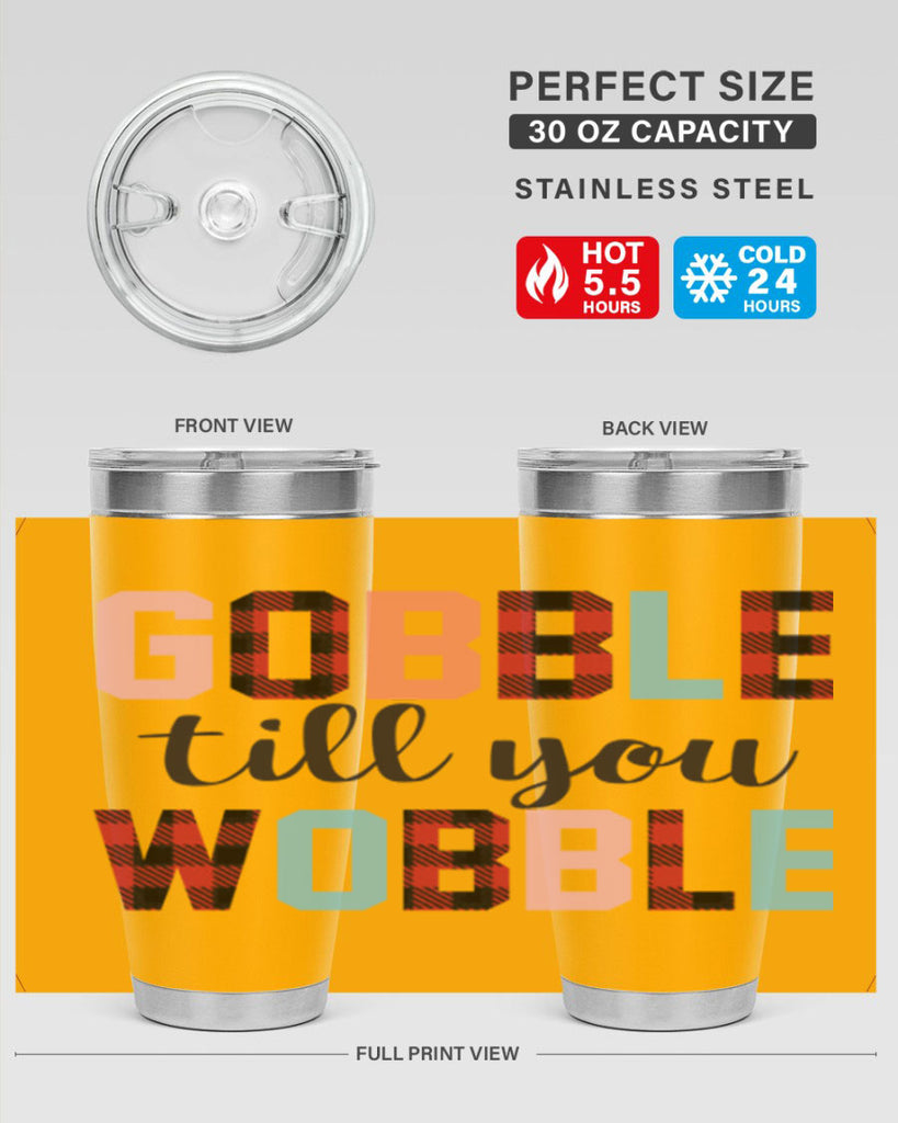 Gobble Till You Wobble 203#- fall- Tumbler