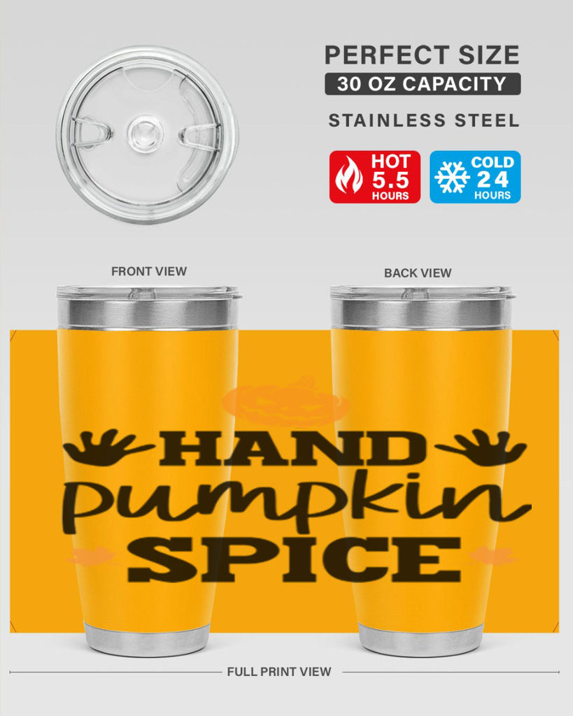 Handpumpkinspice 216#- fall- Tumbler