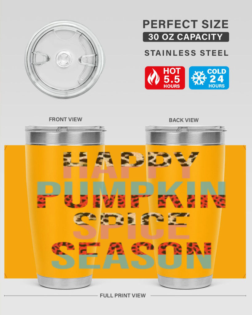 Happy pumpkin spice season 242#- fall- Tumbler