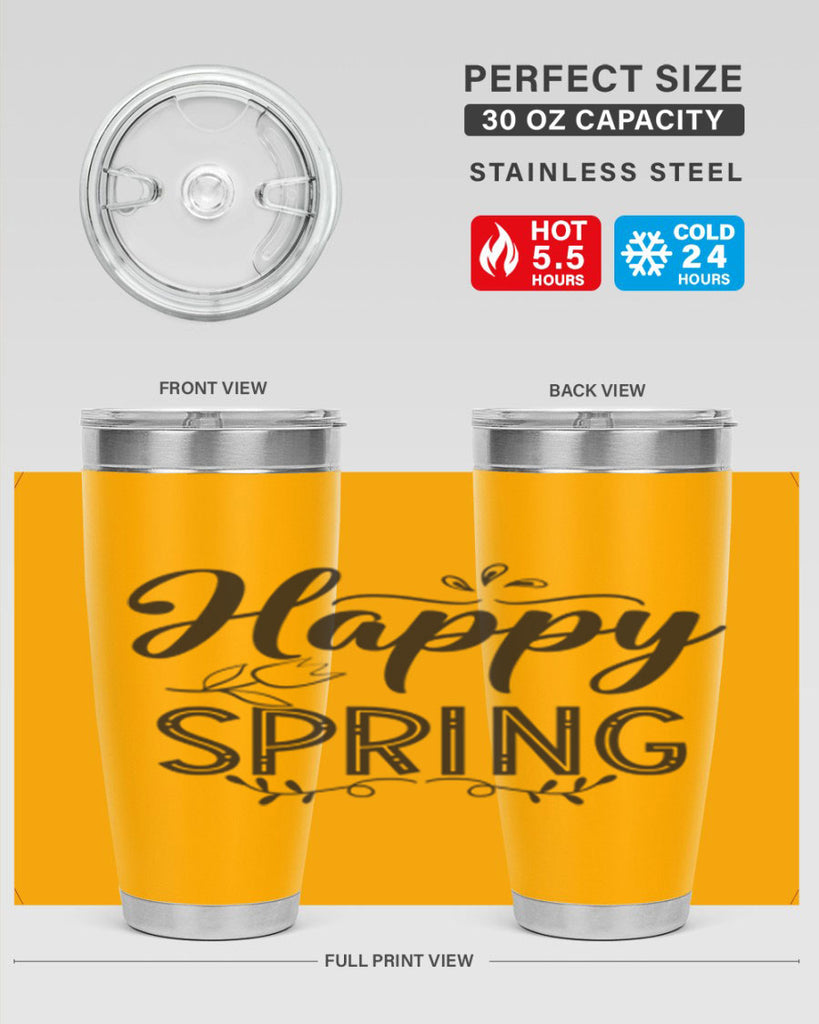 Happy spring175#- spring- Tumbler