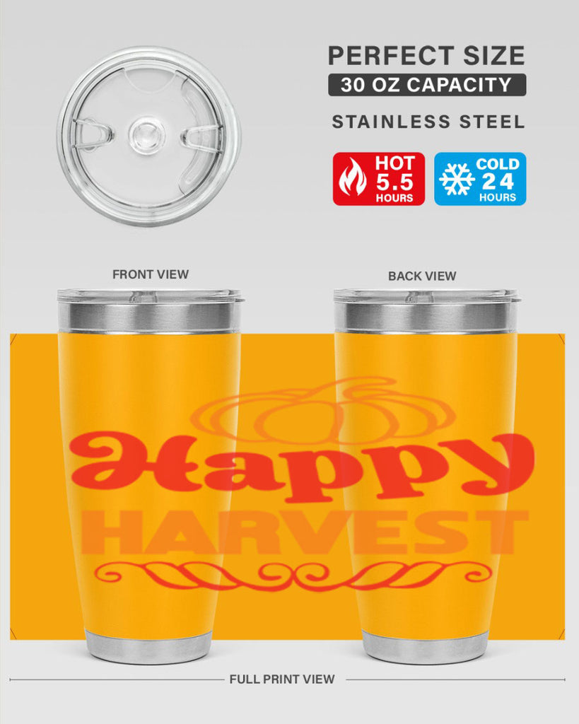 HappyHarvest 256#- fall- Tumbler