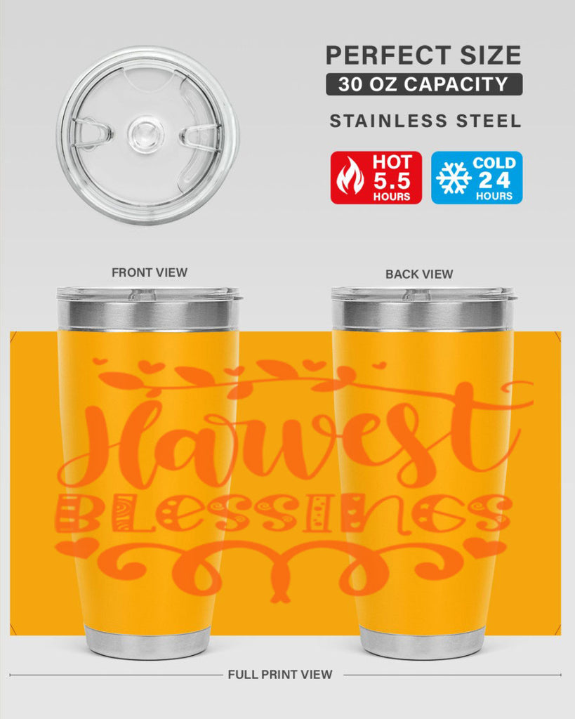 Harvest Blessings 266#- fall- Tumbler