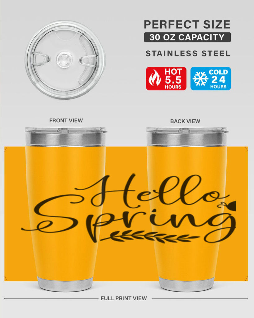 Hello spring design  222#- spring- Tumbler