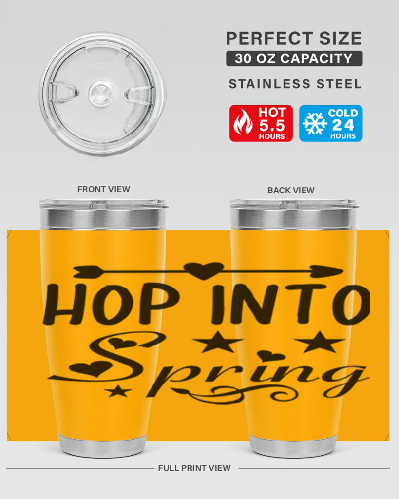 Hop into Spring 249#- spring- Tumbler