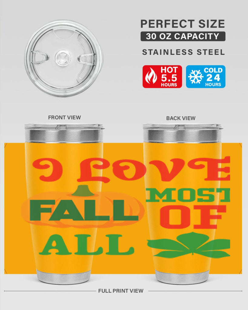 ILOVEFALLMOSTof 346#- fall- Tumbler