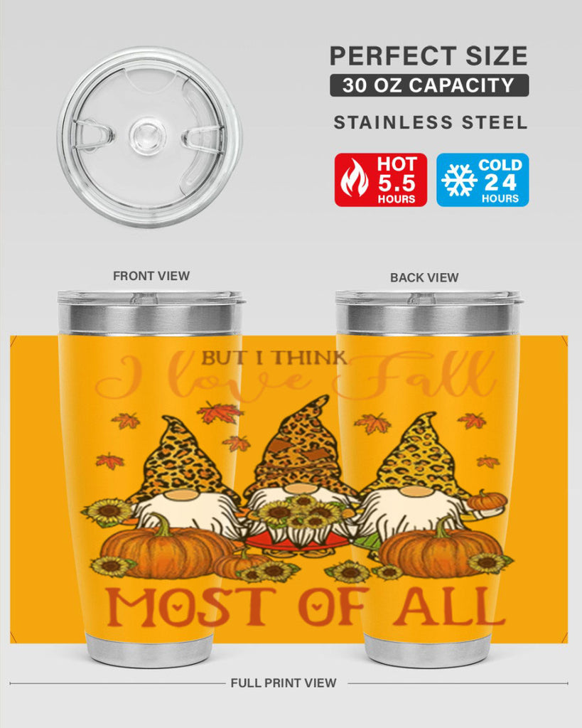 ILoveFallMostGnome 345#- fall- Tumbler