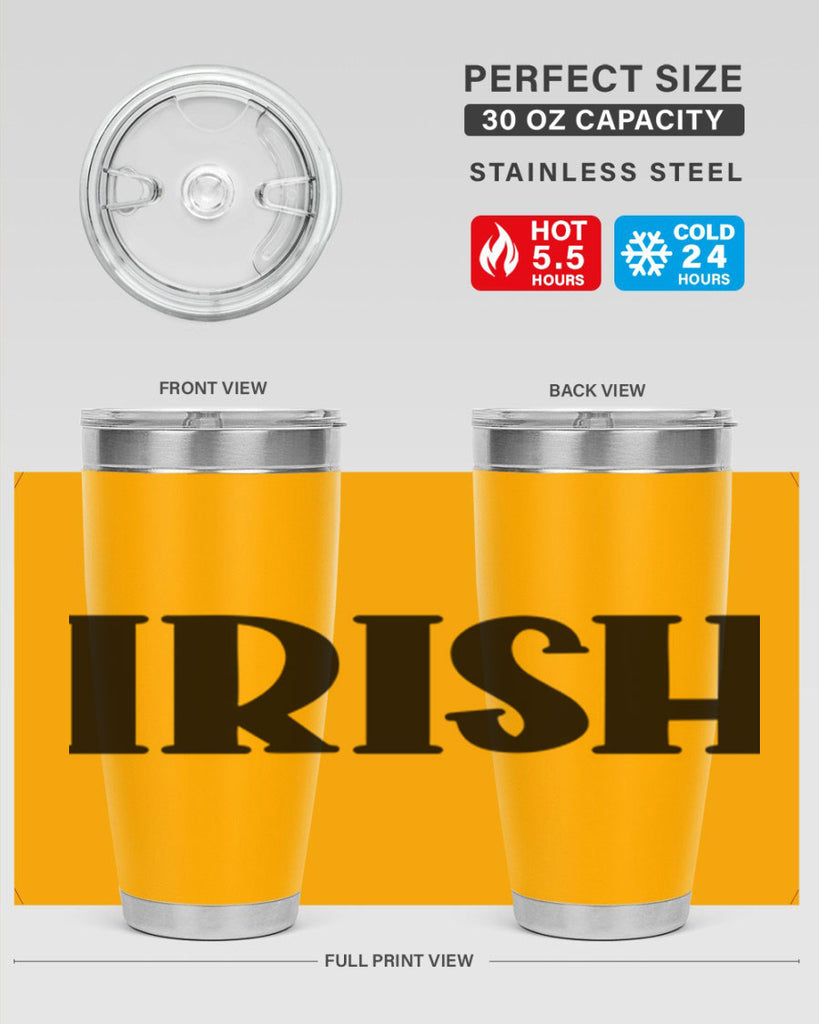 Irish Style 77#- St Patricks Day- Tumbler