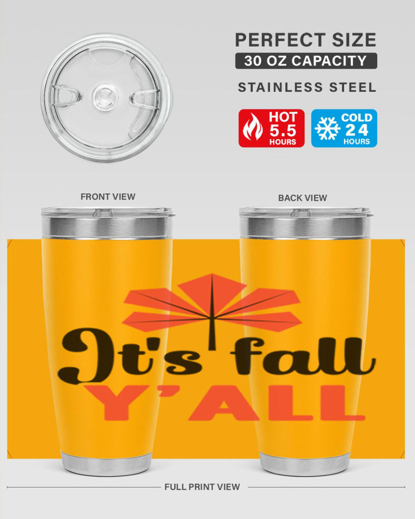 Its fall yall 373#- fall- Tumbler