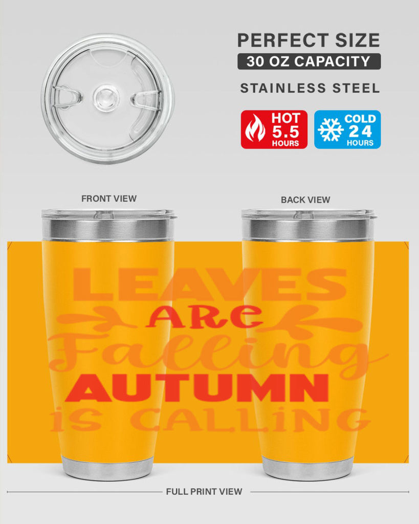 LeavesAreFallingAutumnis 394#- fall- Tumbler