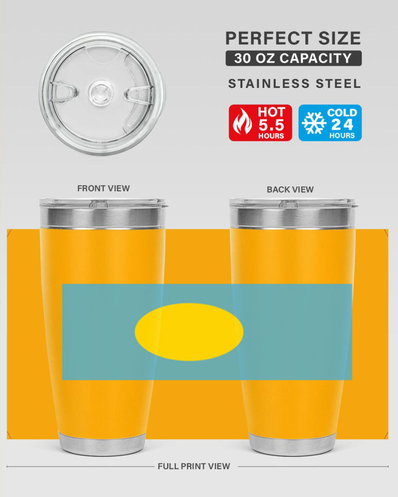 Palau 65#- world flags- Tumbler