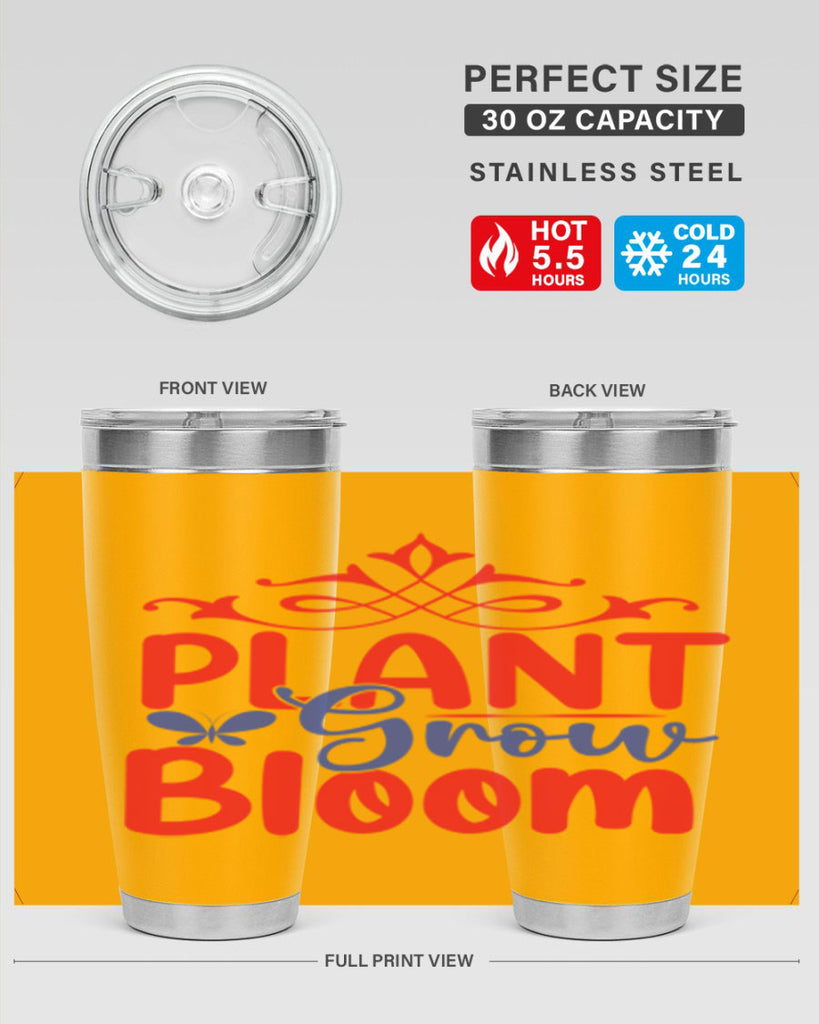 Plant Grow Bloom 392#- spring- Tumbler