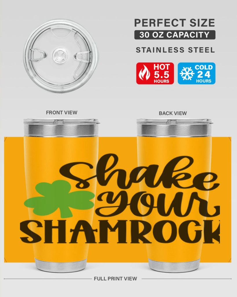 Shake Your Shamrock Style 33#- St Patricks Day- Tumbler