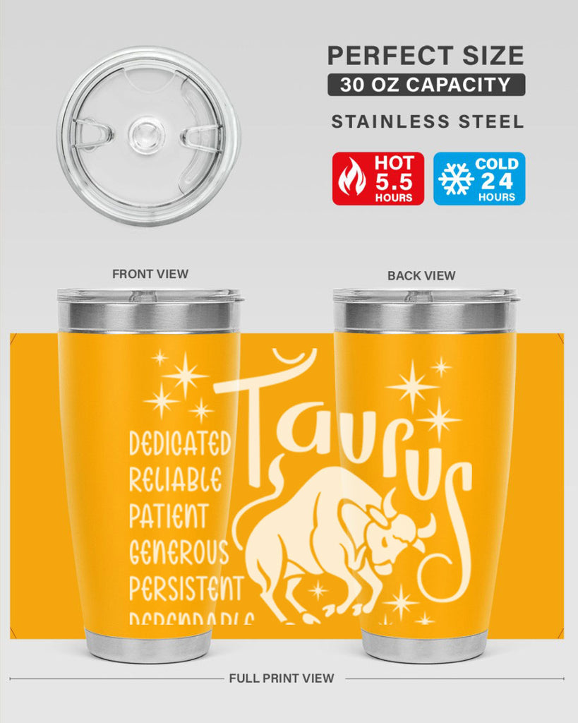 Taurus 491#- zodiac- Tumbler