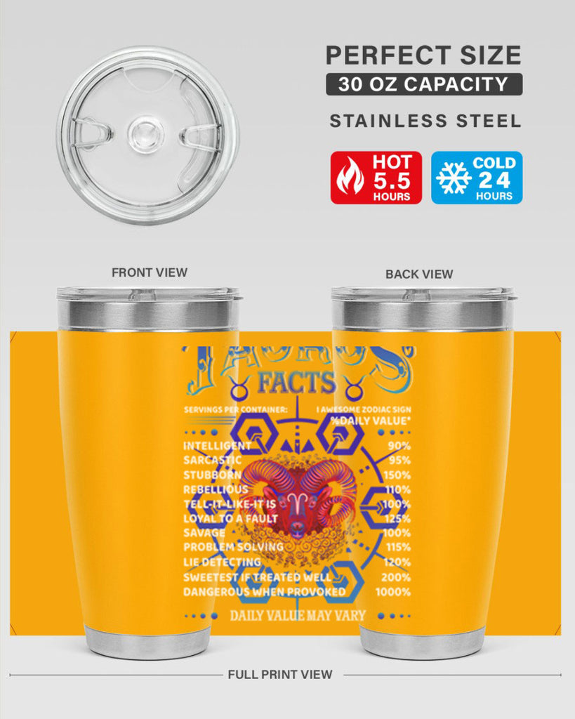 Taurus 496#- zodiac- Tumbler