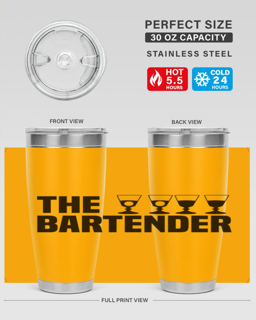 The bartender Style 12#- bartender- tumbler