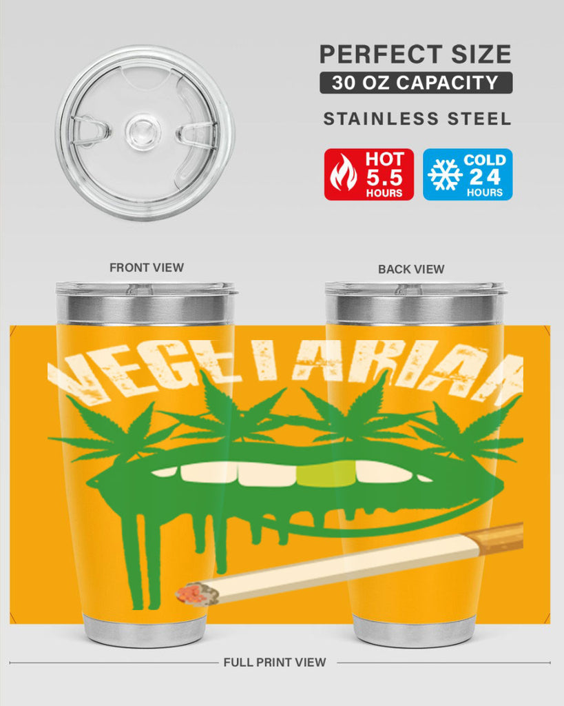 Vegetarian 270#- marijuana- Tumbler
