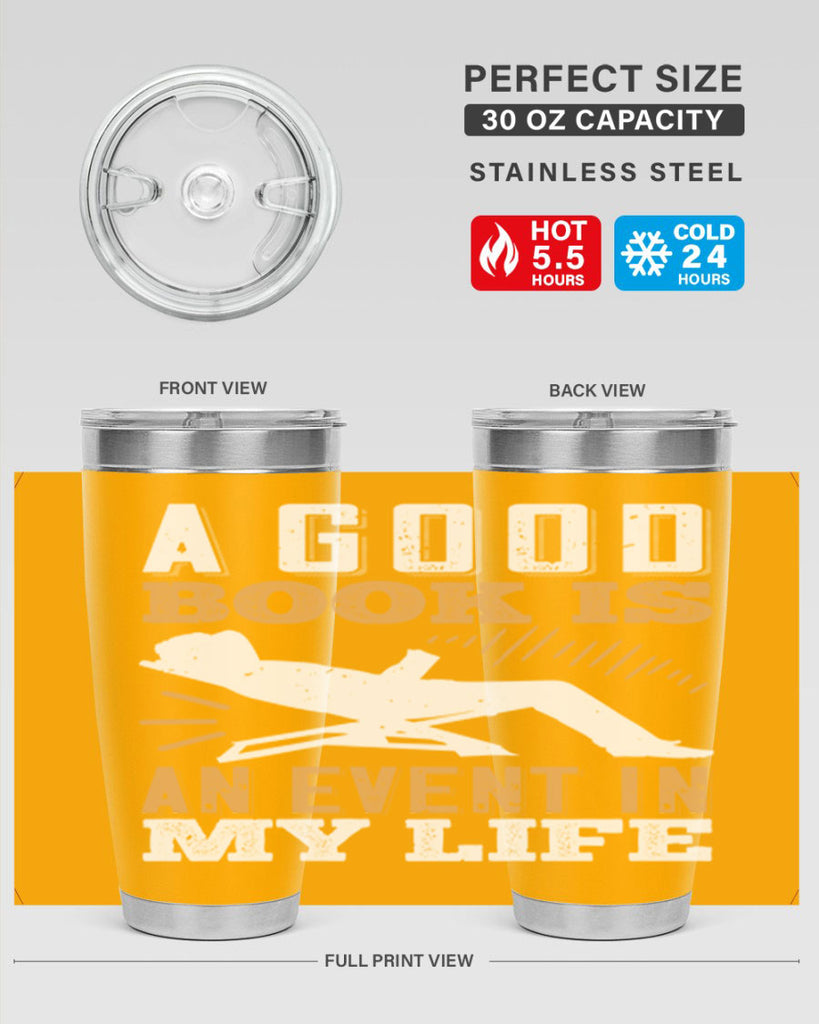 a good book is an event in my life 78#- reading- Tumbler