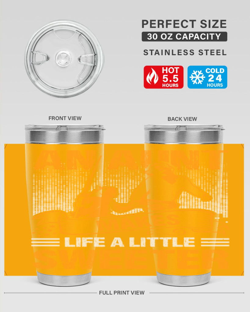 an aunt makes life a little sweeter 5#- mothers day- Tumbler