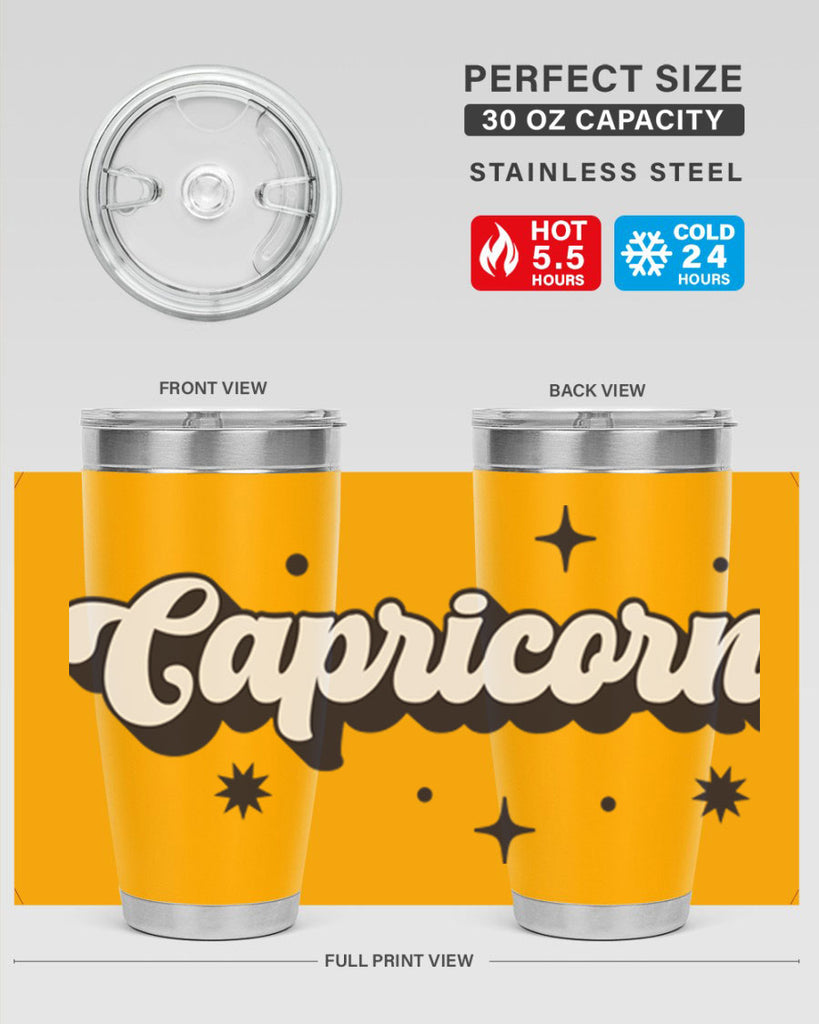 capricorn 205#- zodiac- Tumbler