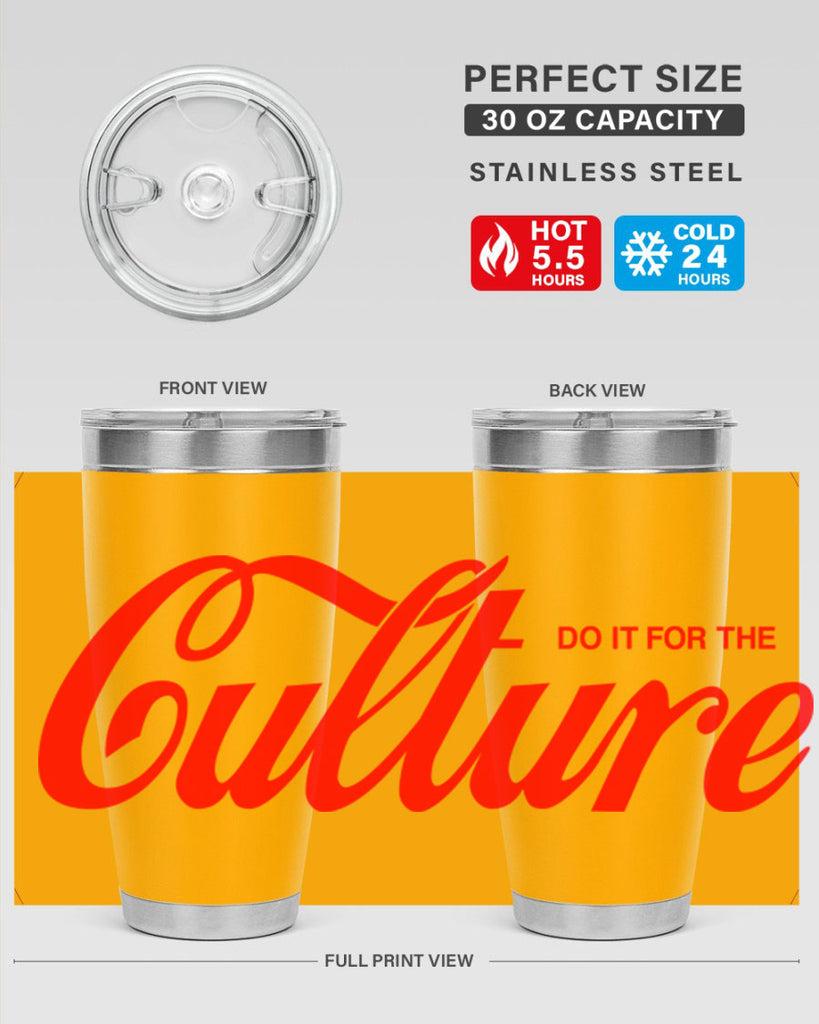 do it for the culture 171#- black words phrases- Cotton Tank