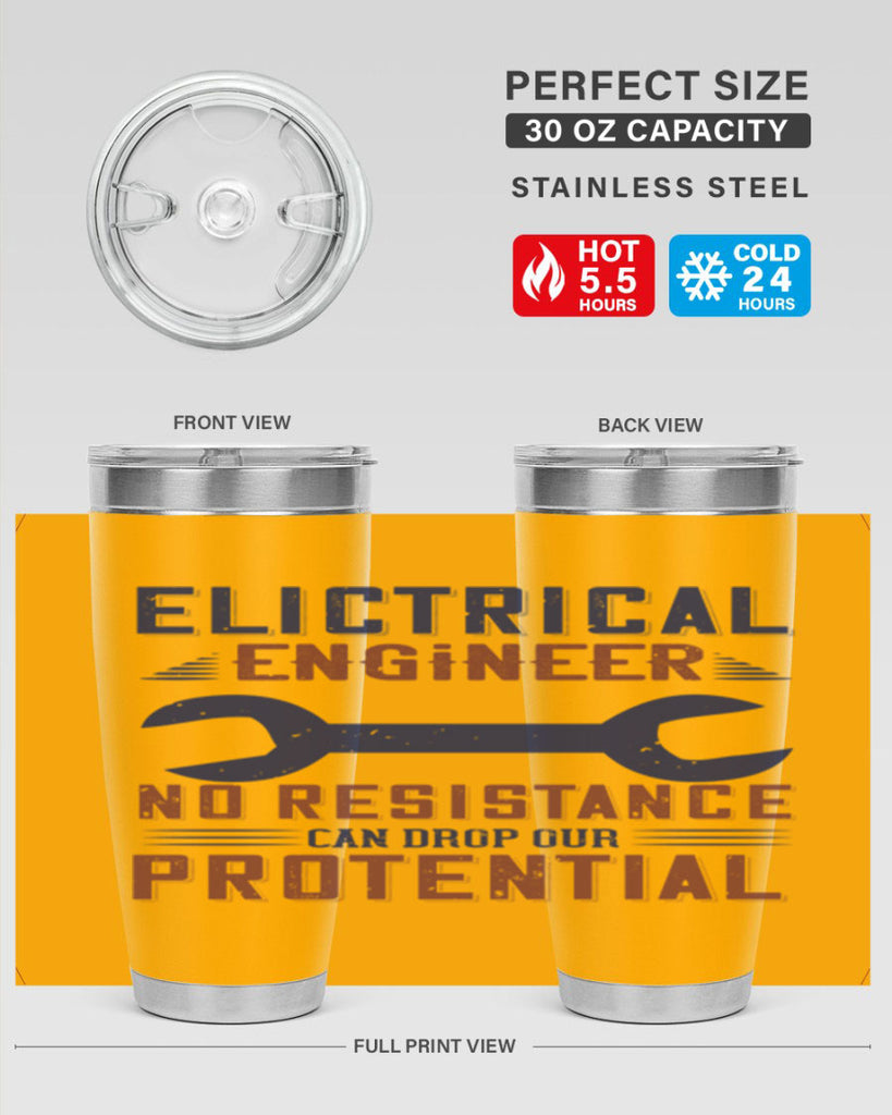 electrical engineer no resistance can drop our protential Style 18#- engineer- tumbler