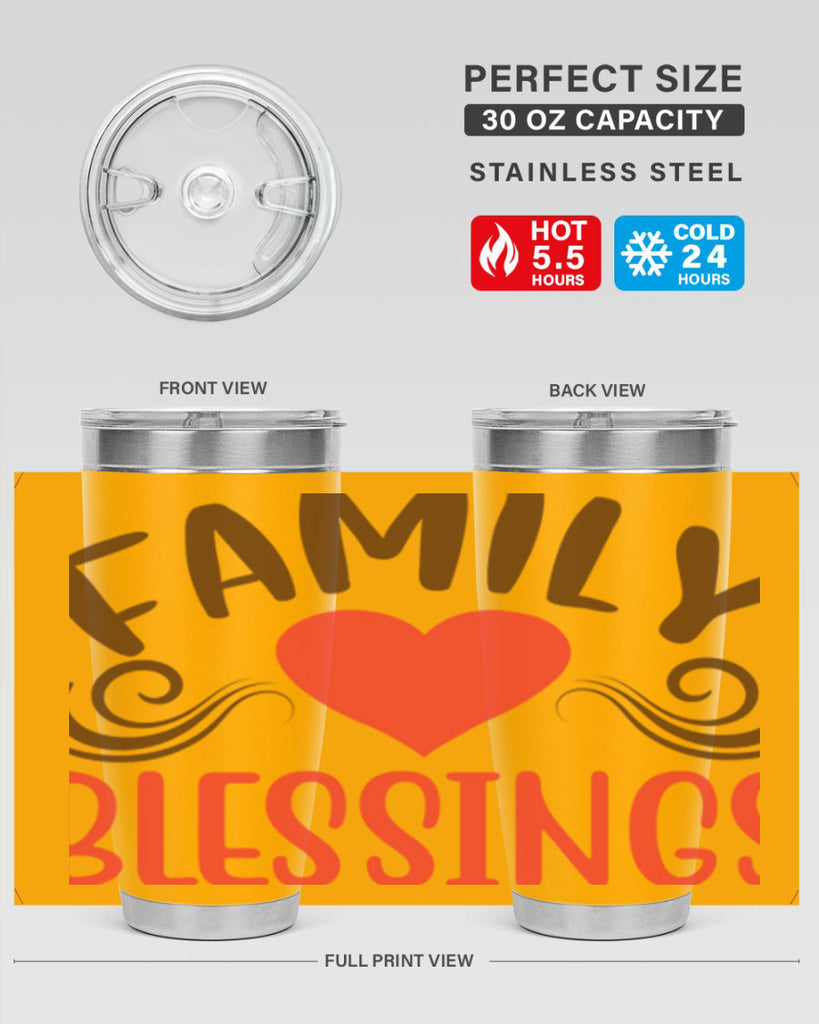 family blessings 169#- fall- Tumbler