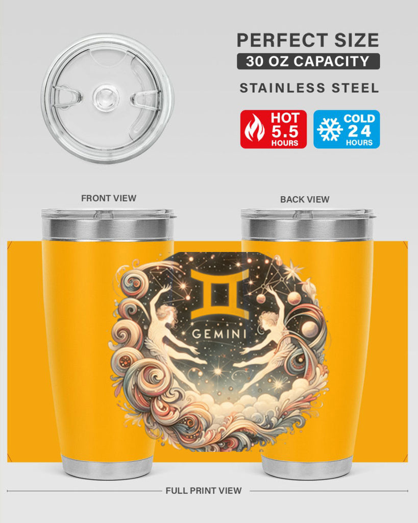 gemini 248#- zodiac- Tumbler
