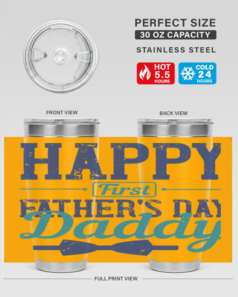 happy first fathers day daddy 210#- fathers day- Tumbler