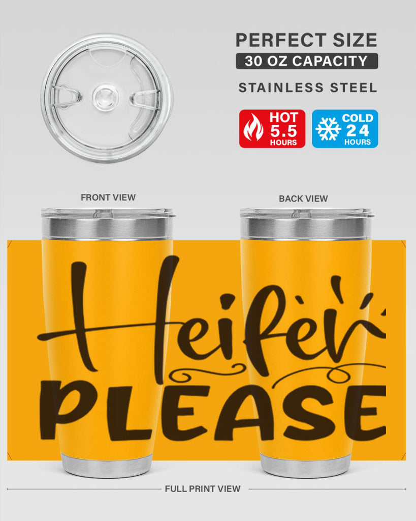 heifer please 91#- kitchen- Tumbler