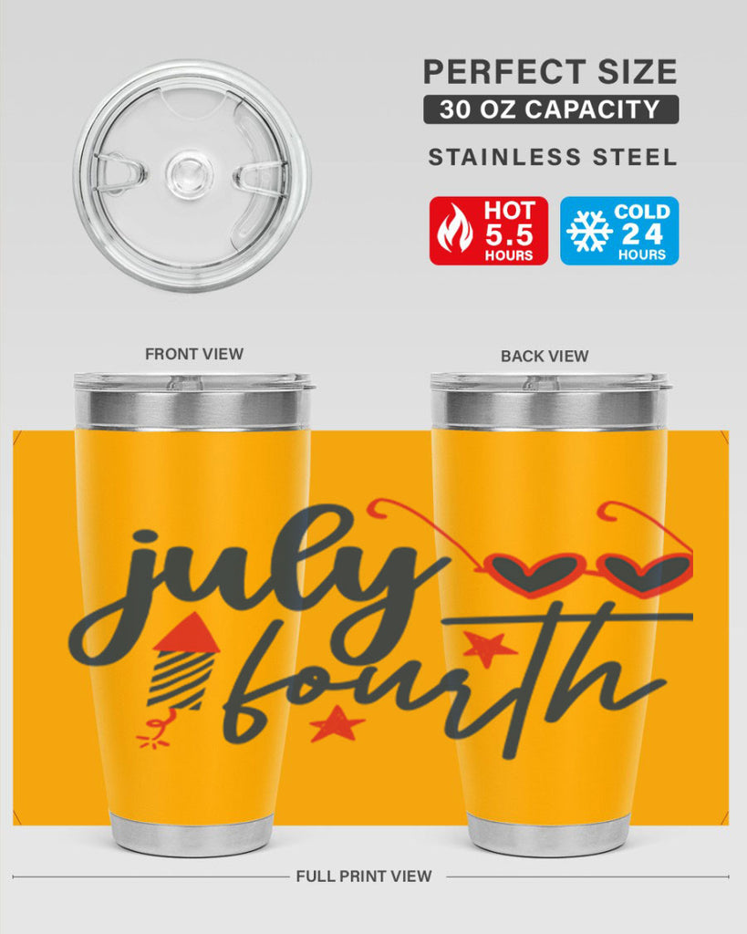 july fourth Style 70#- Fourt Of July- Tumbler