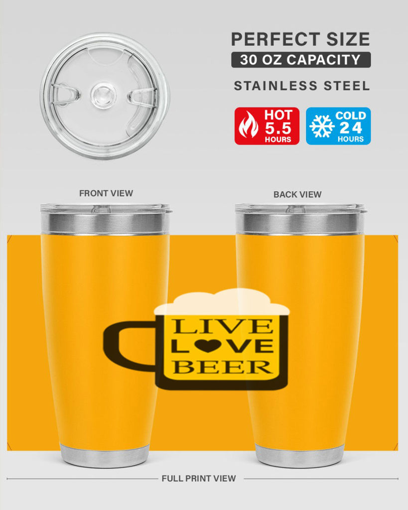 live love beer 63#- beer- Tumbler