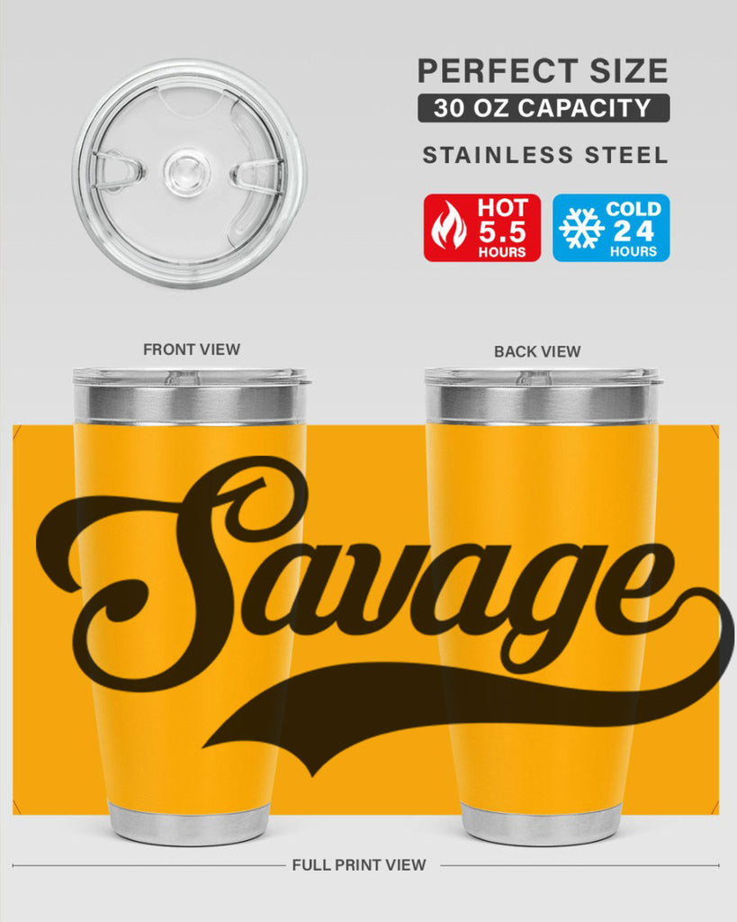 savage script 40#- black words phrases- Cotton Tank