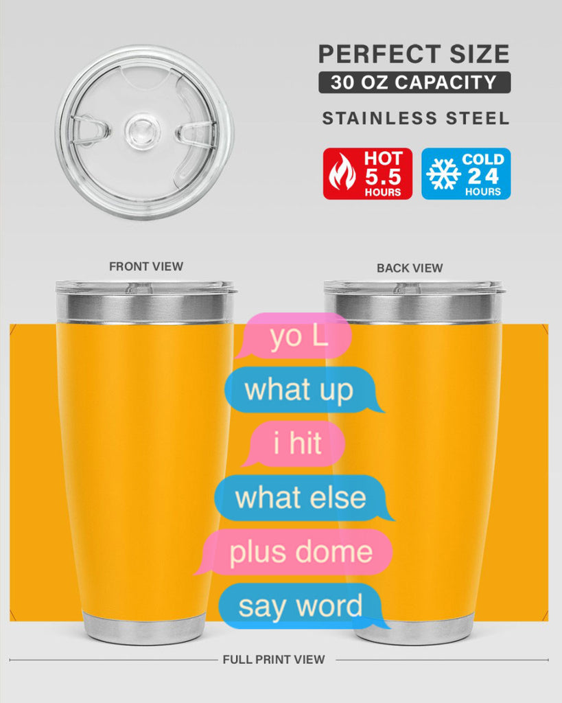 text conversation camron 23#- black words phrases- Cotton Tank