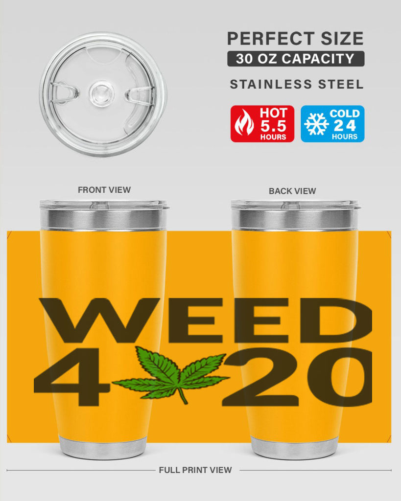 weed 420 282#- marijuana- Tumbler