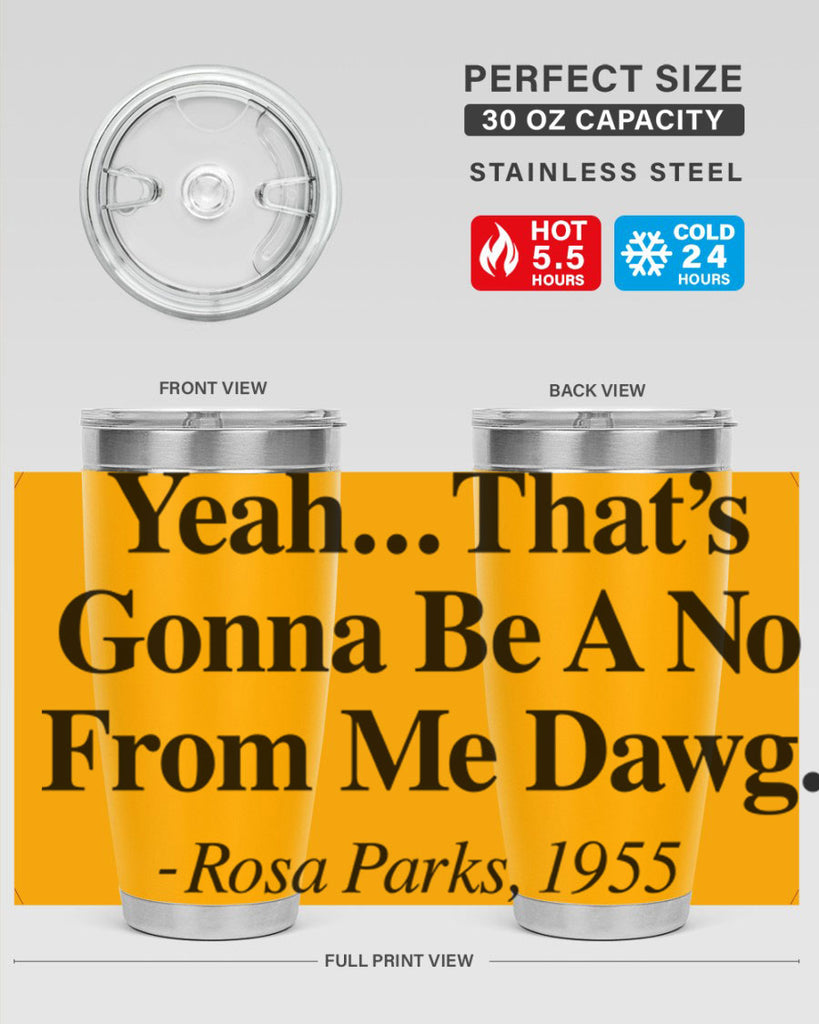 yeah thats gonna be a no from me dawg rosa parks 3#- black words phrases- Cotton Tank