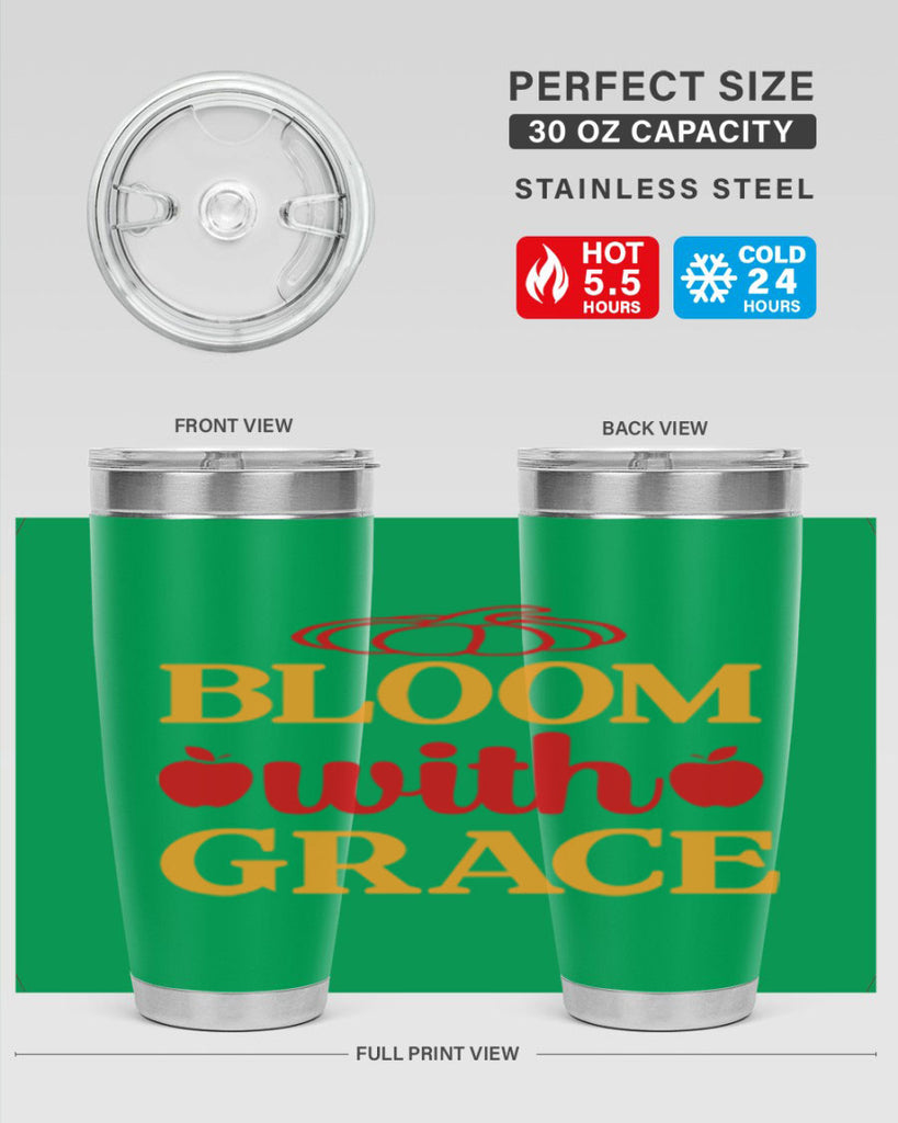 Bloom with grace 82#- spring- Tumbler