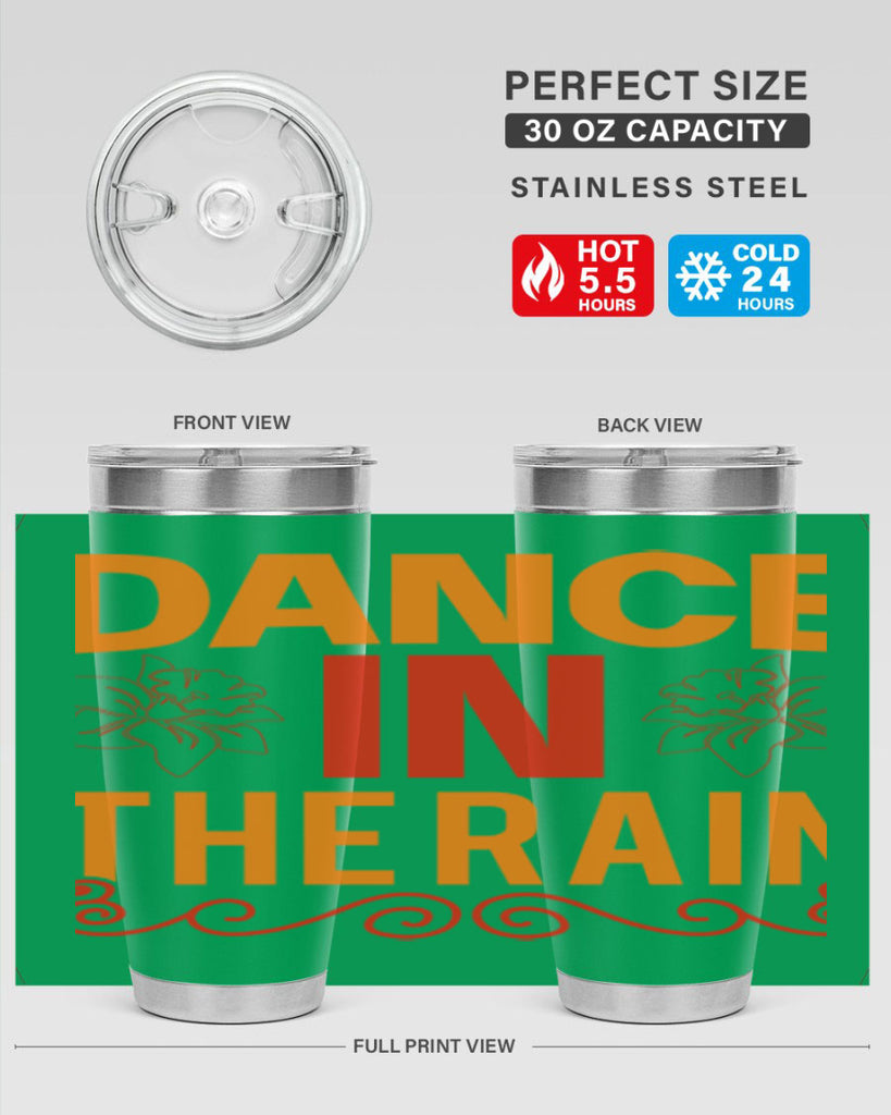 Dance in the rain 117#- spring- Tumbler