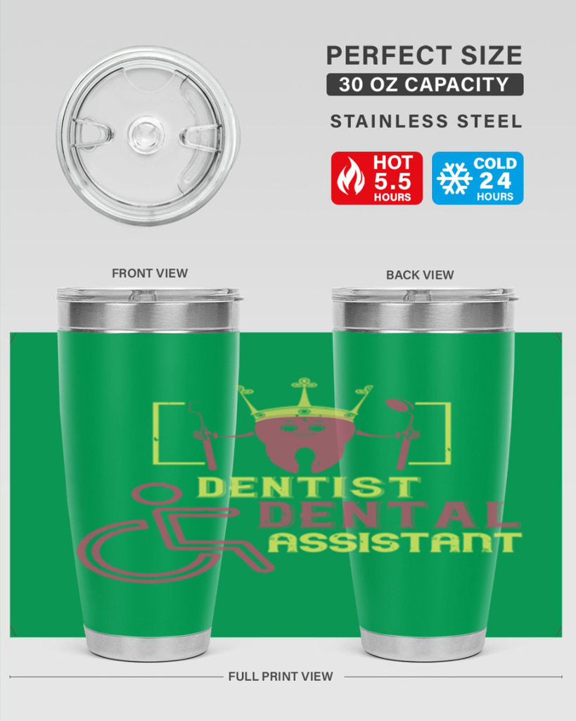 Dentist dental assistant Style 47#- dentist- tumbler